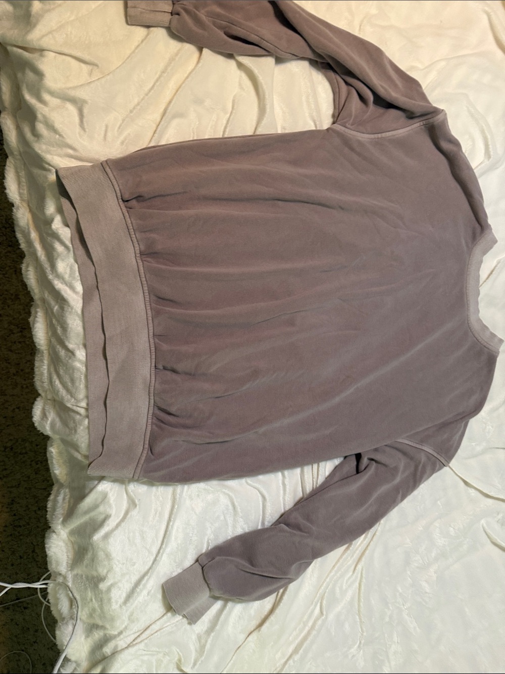 Zenana Outfitters Mauve Crewneck Sweatshirt